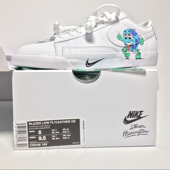 Nike Other - !’sold’! NIKE BLAZER LOW FLYLEATHER EARTHDAY🌍QS